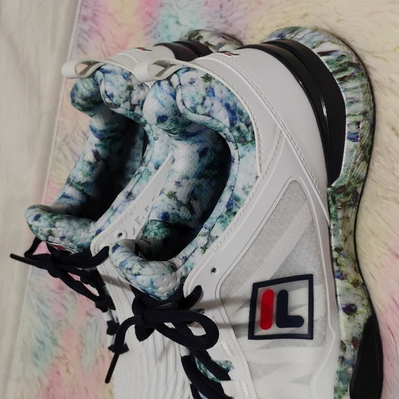 NWOT Fila Women's Speedserve Energized Multicolor Pattern Shoes 7.5 (X-105 CRATE - Picture 2 of 12